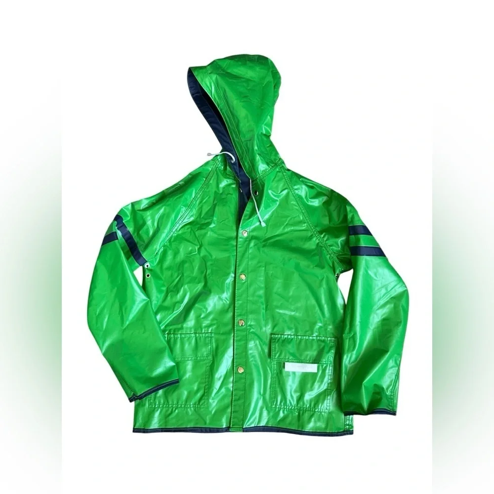 Youngbloods Vintage Reversible Rainwear in 100% Laminated Vinyl kids Large